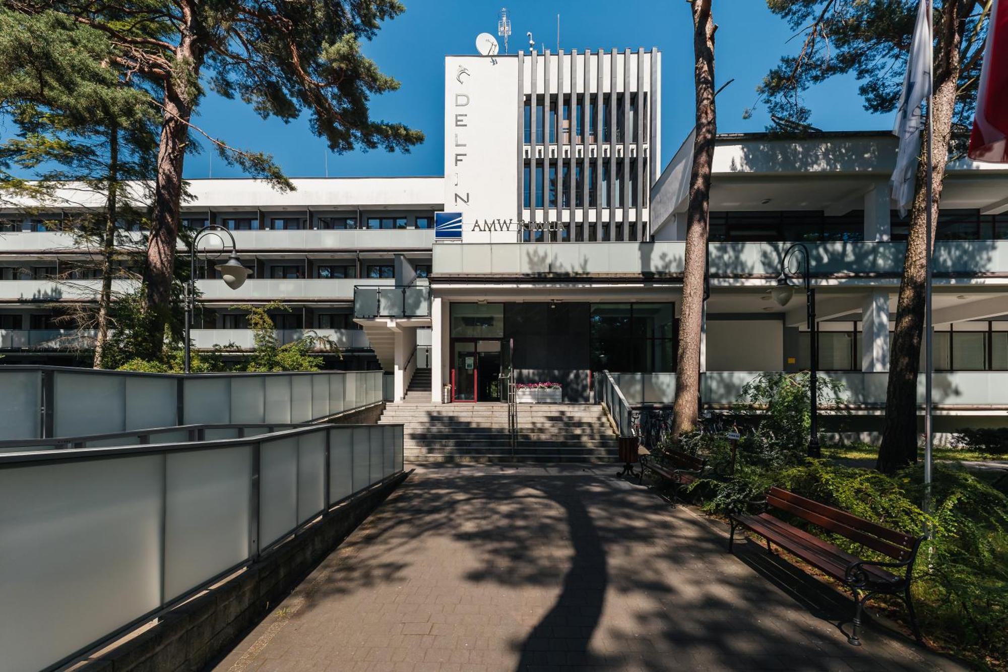 Osrodek Delfin Rewita Hotel Jurata Exterior foto